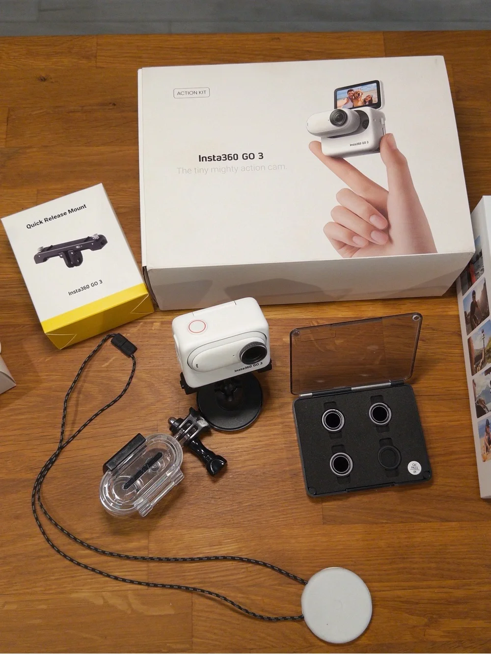 Insta 360 GO 3 Compact Action Camera - White
